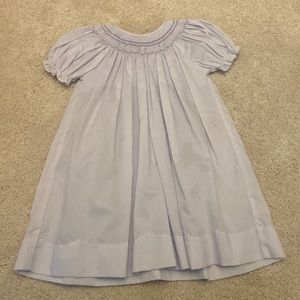 Adorable pale purple smocked dress